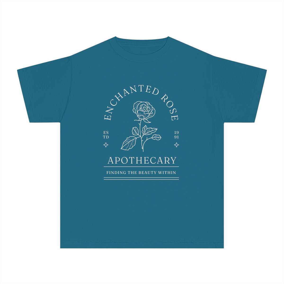 Enchanted Rose Apothecary Comfort Colors Youth Midweight Tee