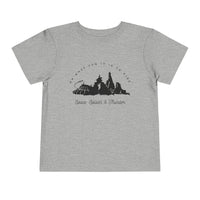 Oh What Fun It Is To Ride Bella Canvas Toddler Short Sleeve Tee