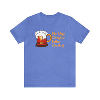 No One Drinks Like Gaston Bella Canvas Unisex Jersey Short Sleeve Tee