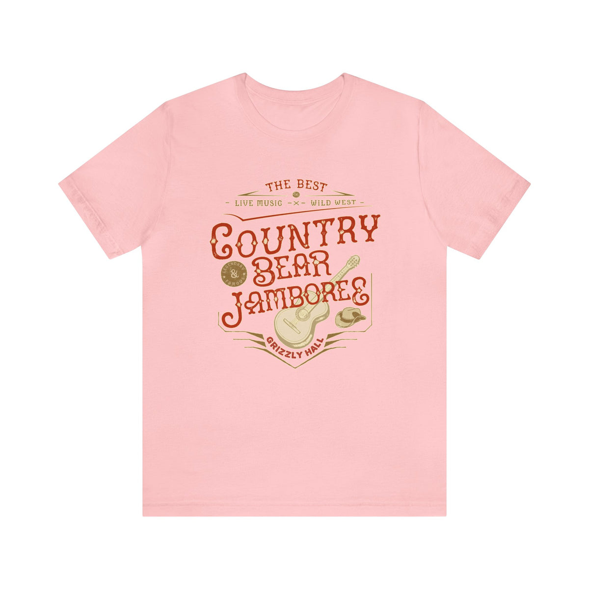 Country Bear Jamboree Bella Canvas Unisex Jersey Short Sleeve Tee