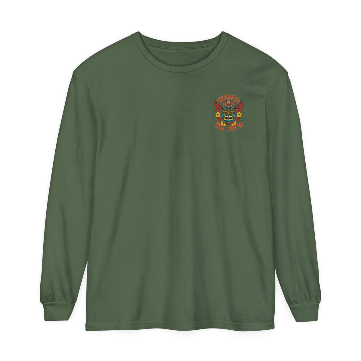Enchanted Tiki Room Comfort Colors Unisex Garment-dyed Long Sleeve T-Shirt