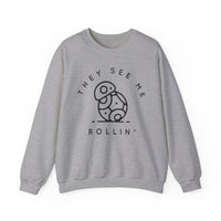 They See Me Rollin' Gildan Unisex Heavy Blend™ Crewneck Sweatshirt
