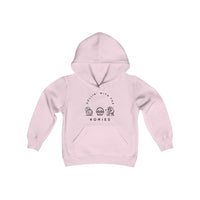 Rollin’ With The Homies Gildan Youth Heavy Blend Hooded Sweatshirt