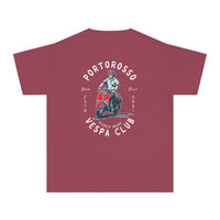 Portorosso Vespa Club Comfort Colors Youth Midweight Tee