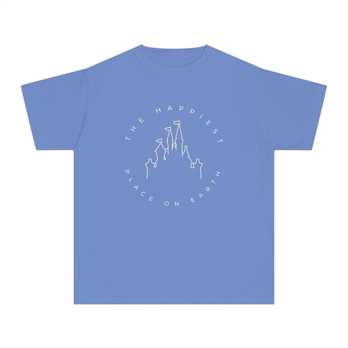 Happiest Place On Earth Comfort Colors Youth Midweight Tee