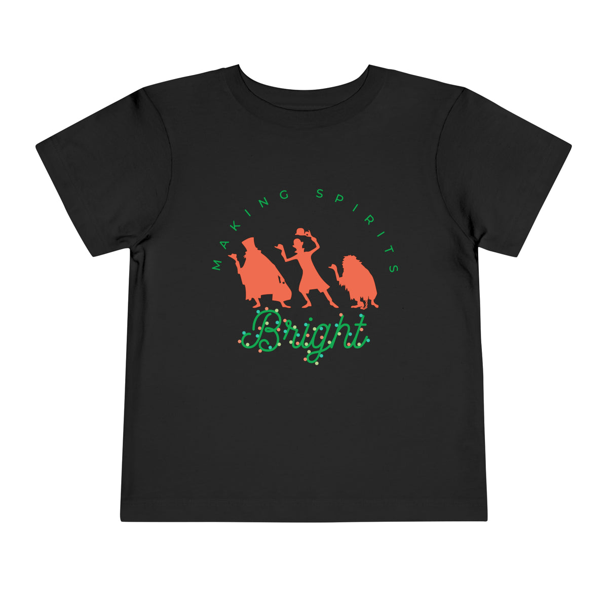 Making Spirits Bright Bella Canvas Toddler Short Sleeve Tee