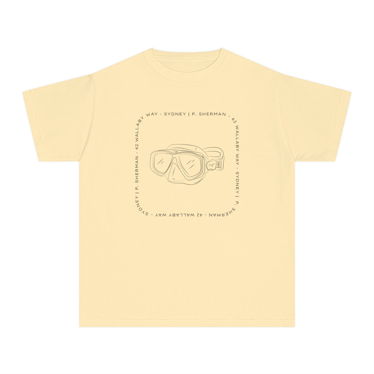 P. Sherman Comfort Colors Youth Midweight Tee