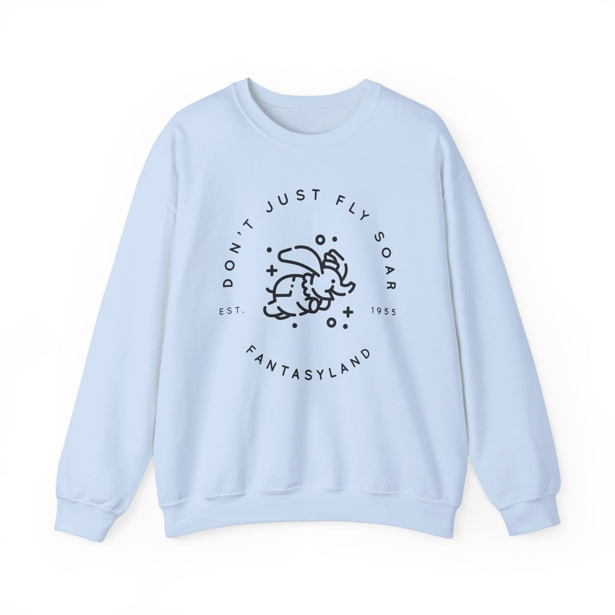 Don't Just Fly, Soar Gildan Unisex Heavy Blend™ Crewneck Sweatshirt