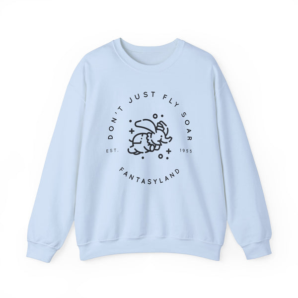 Don't Just Fly, Soar Gildan Unisex Heavy Blend™ Crewneck Sweatshirt