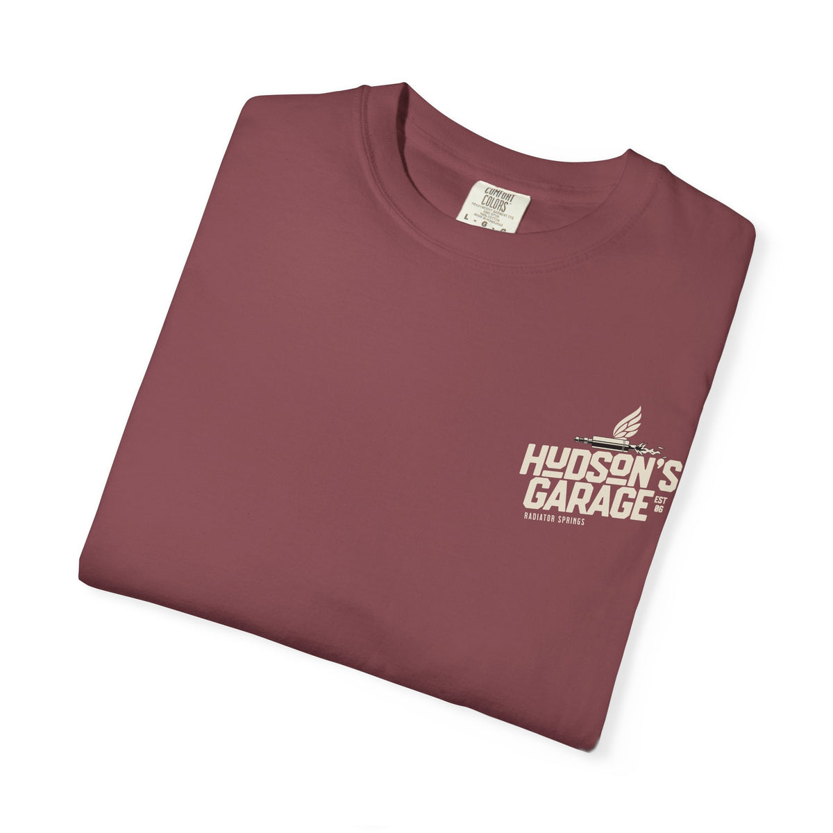 Hudson's Garage Comfort Colors Unisex Garment-Dyed T-shirt