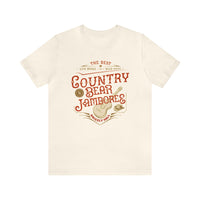 Country Bear Jamboree Bella Canvas Unisex Jersey Short Sleeve Tee
