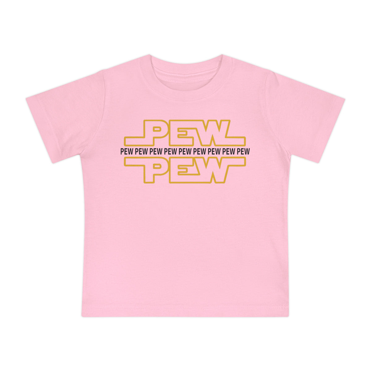 PEW PEW PEW Bella Canvas Baby Short Sleeve T-Shirt