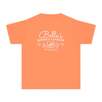 Belle’s Books & Candles Comfort Colors Youth Midweight Tee