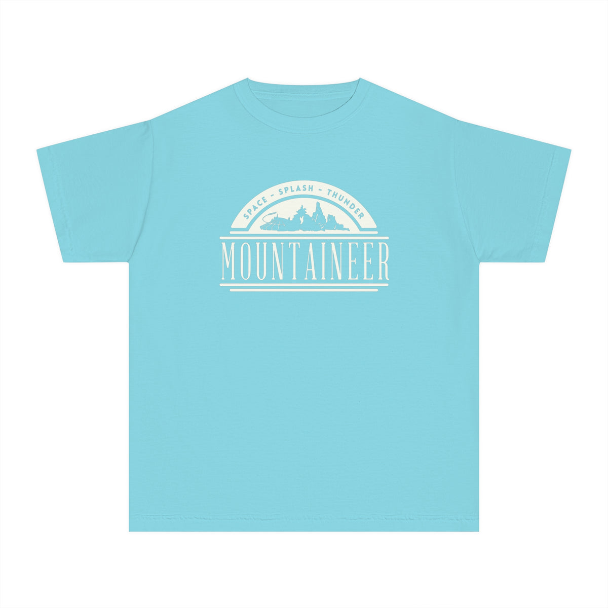 Mountaineer Comfort Colors Youth Midweight Tee