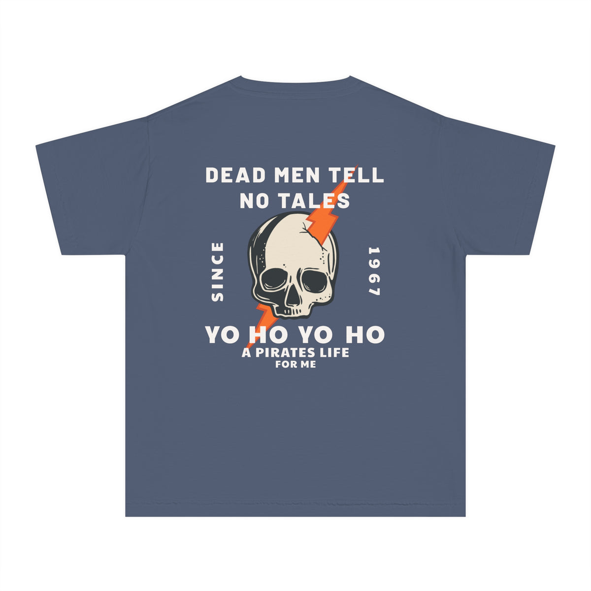Dead Men Tell No Tales Comfort Colors Youth Midweight Tee