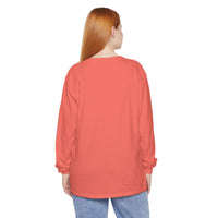 Spooky Scary Skeletons Comfort Colors Unisex Garment-dyed Long Sleeve T-Shirt