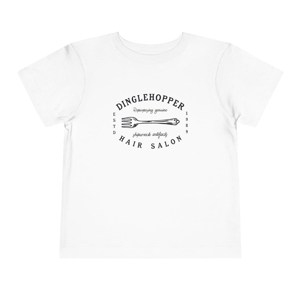 Dinglehopper Hair Salon Bella Canvas Toddler Short Sleeve Tee