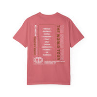 Drink Around The World Tour Comfort Colors Unisex Garment-Dyed T-shirt
