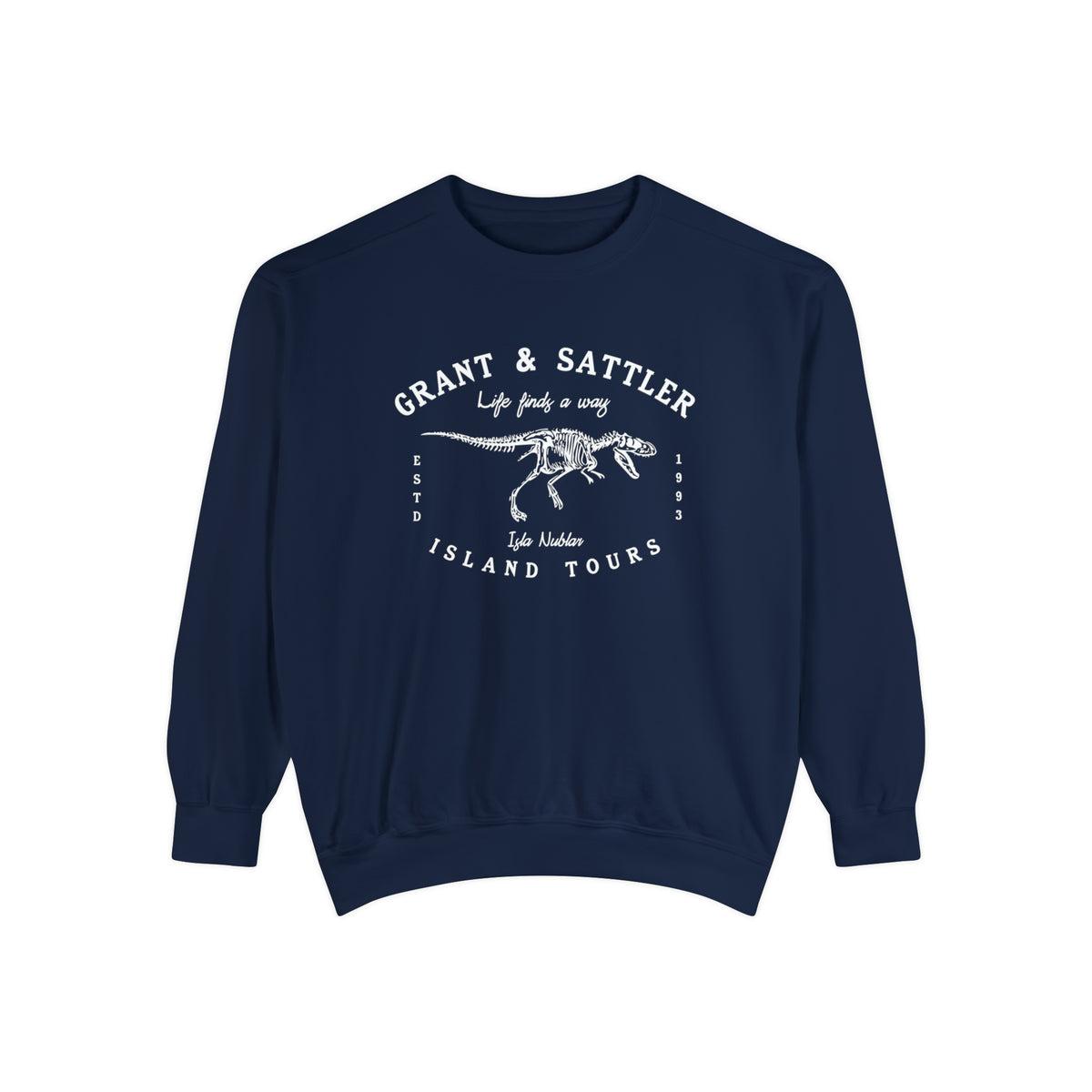Grant & Sattler Island Tours Comfort Colors Unisex Garment-Dyed Sweatshirt