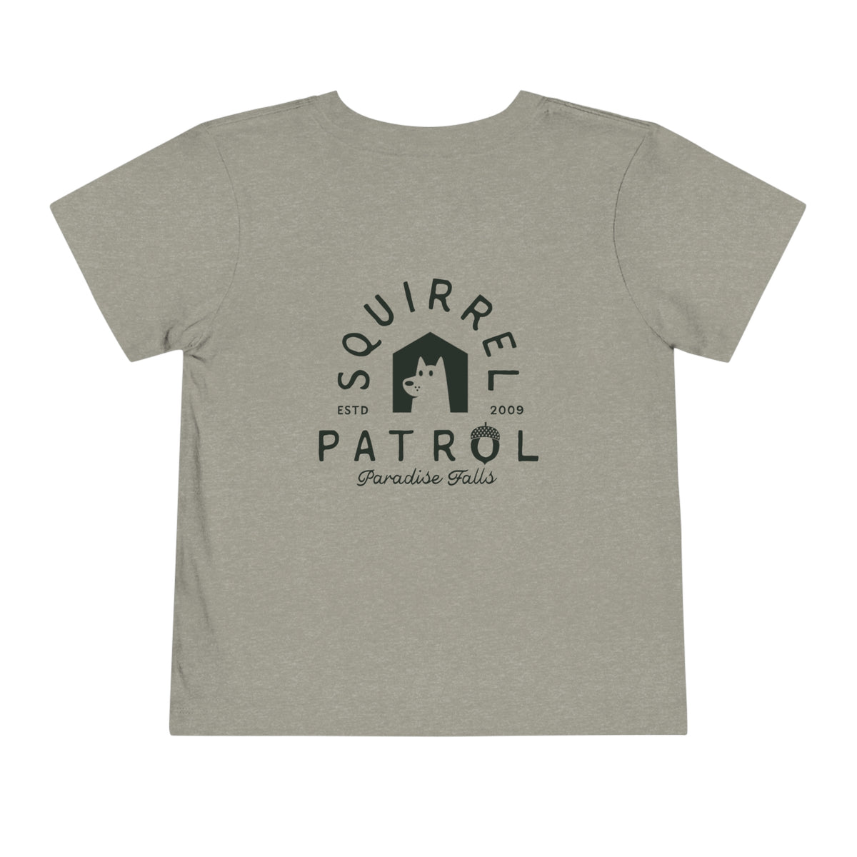 Squirrel Patrol Bella Canvas Toddler Short Sleeve Tee