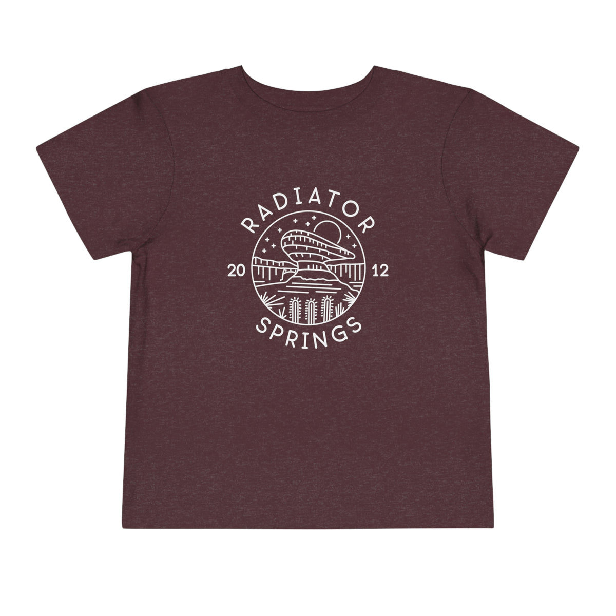 Radiator Springs Bella Canvas Toddler Short Sleeve Tee