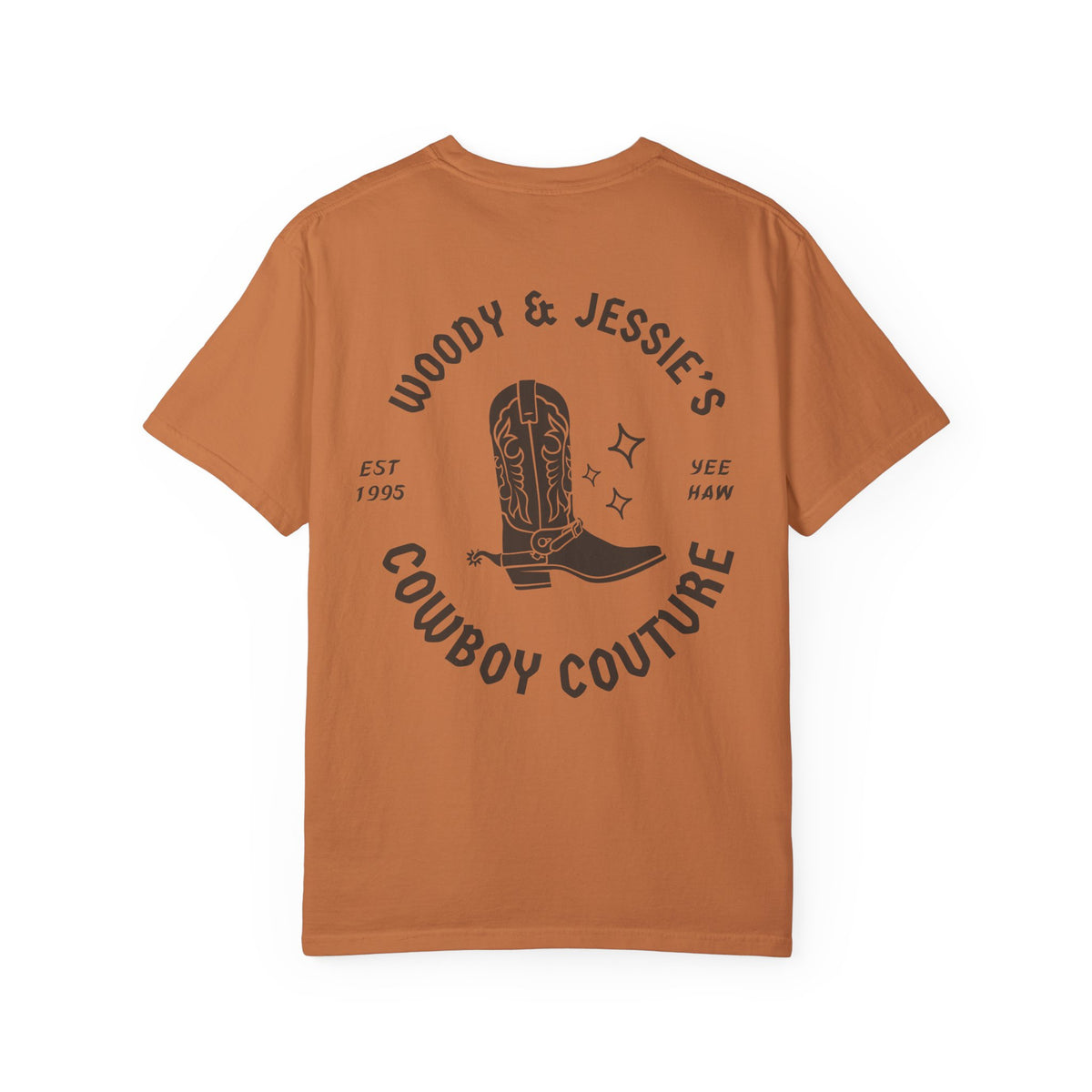Woody & Jessie's Cowboy Couture Comfort Colors Unisex Garment-Dyed T-shirt