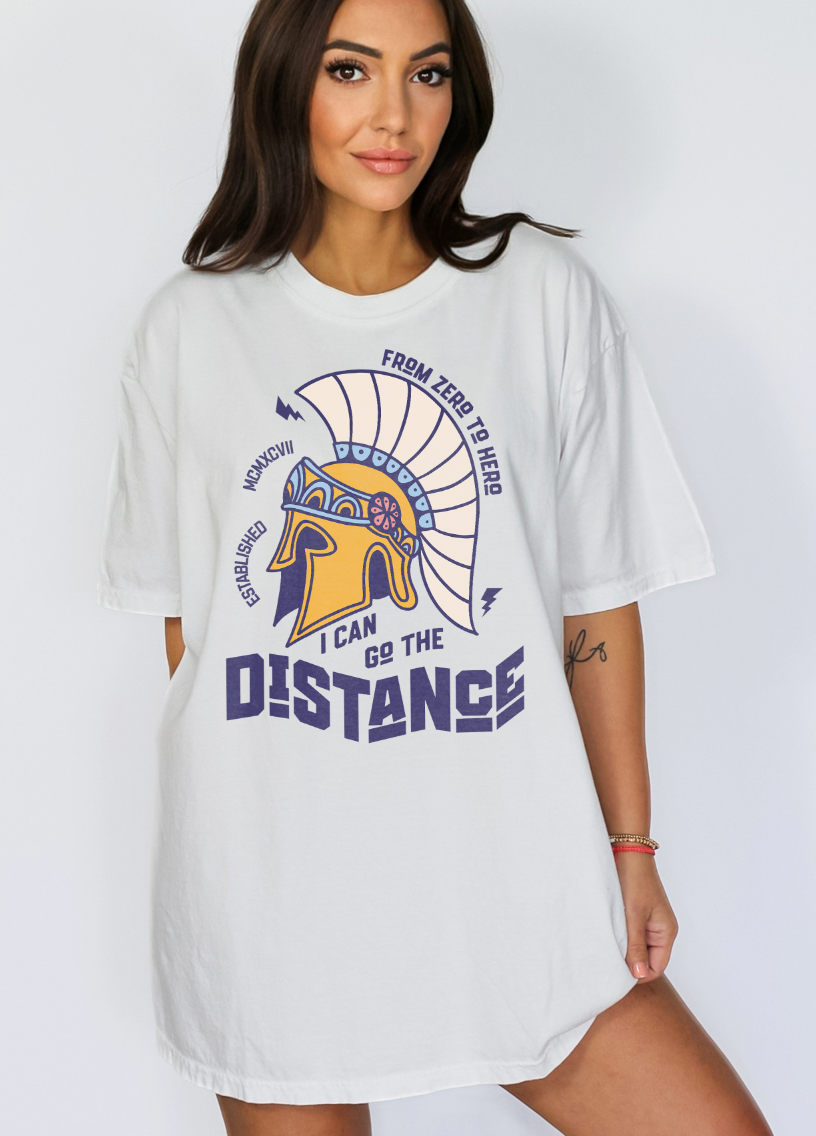 I Can Go The Distance Comfort Colors Unisex Garment-Dyed T-shirt