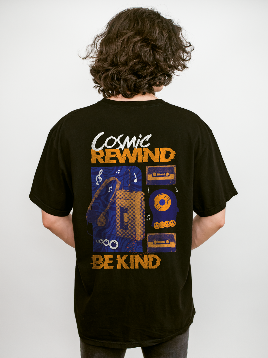 Cosmic Rewind Comfort Colors Unisex Garment-Dyed T-shirt