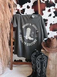 Woody & Jessie's Cowboy Couture Comfort Colors Unisex Garment-Dyed T-shirt