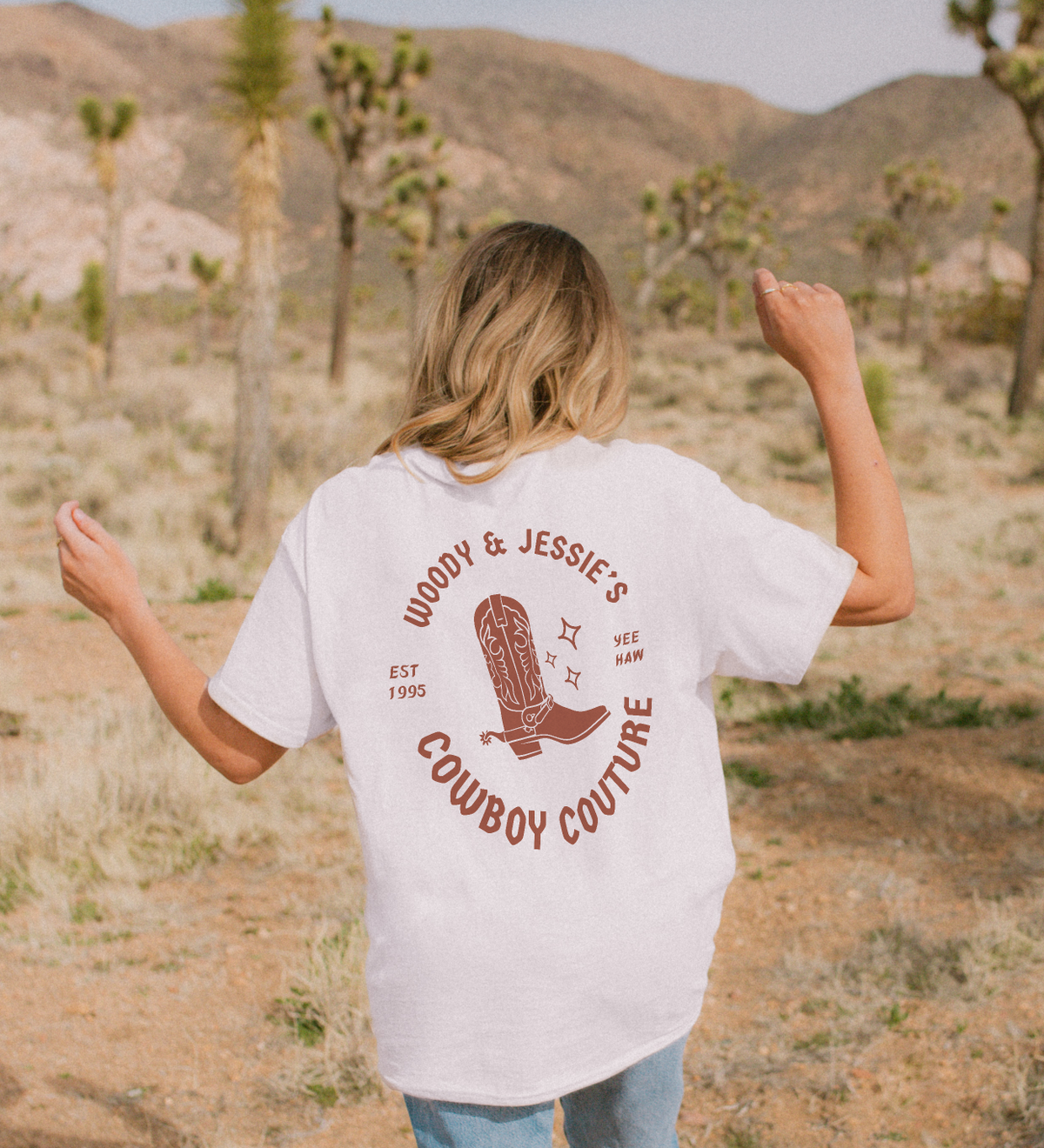 Woody & Jessie's Cowboy Couture Comfort Colors Unisex Garment-Dyed T-shirt