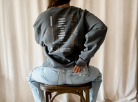 Drink Around the World Tour Unisex Lightweight Comfort Colors Crewneck Sweatshirt