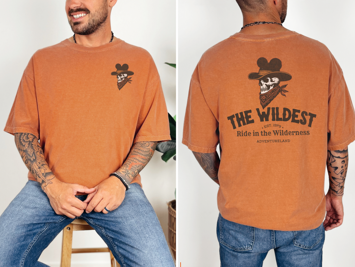 Wildest Ride in the Wilderness Comfort Colors Unisex Garment-Dyed T-shirt