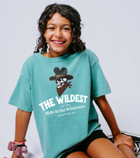 The Wildest Ride in the Wilderness Comfort Colors Youth Midweight Tee