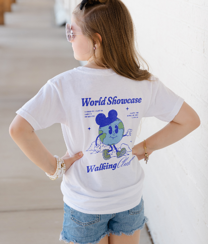 World Showcase Walking Club Comfort Colors Youth Midweight Tee