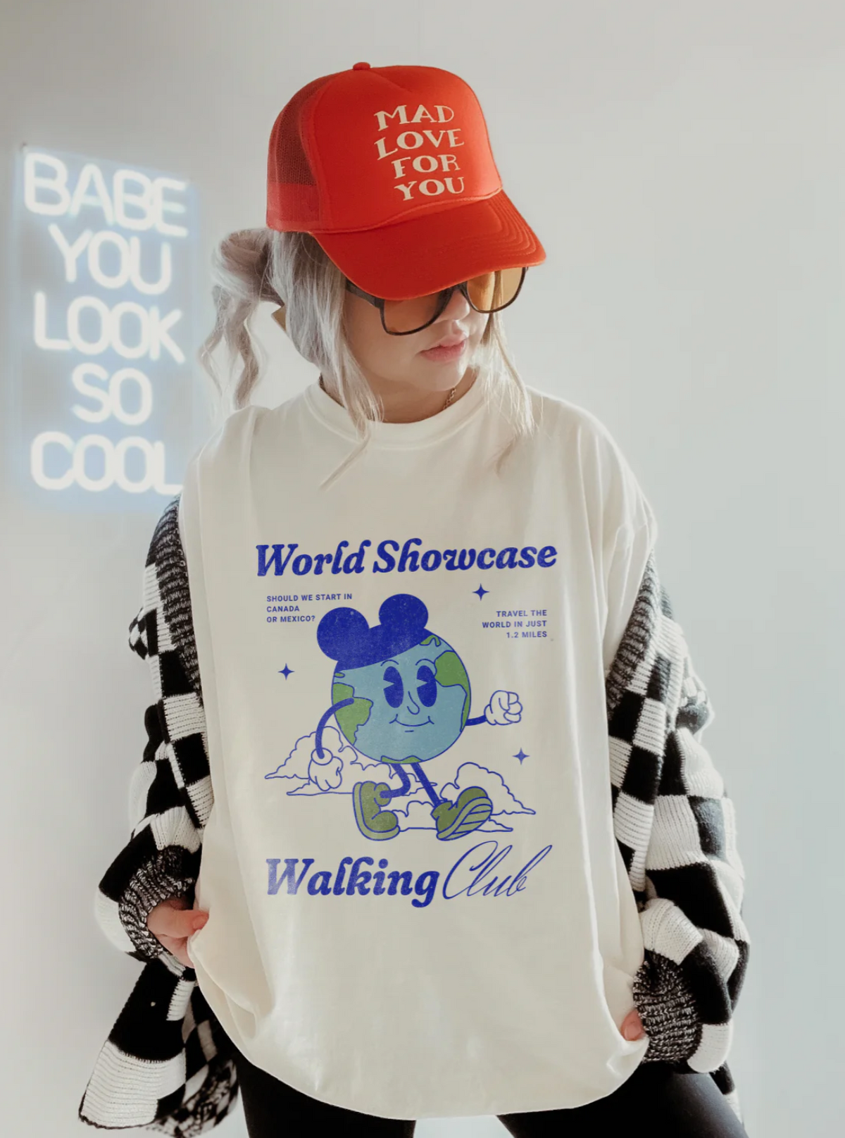 World Showcase Walking Club Comfort Colors Unisex Garment-Dyed T-shirt