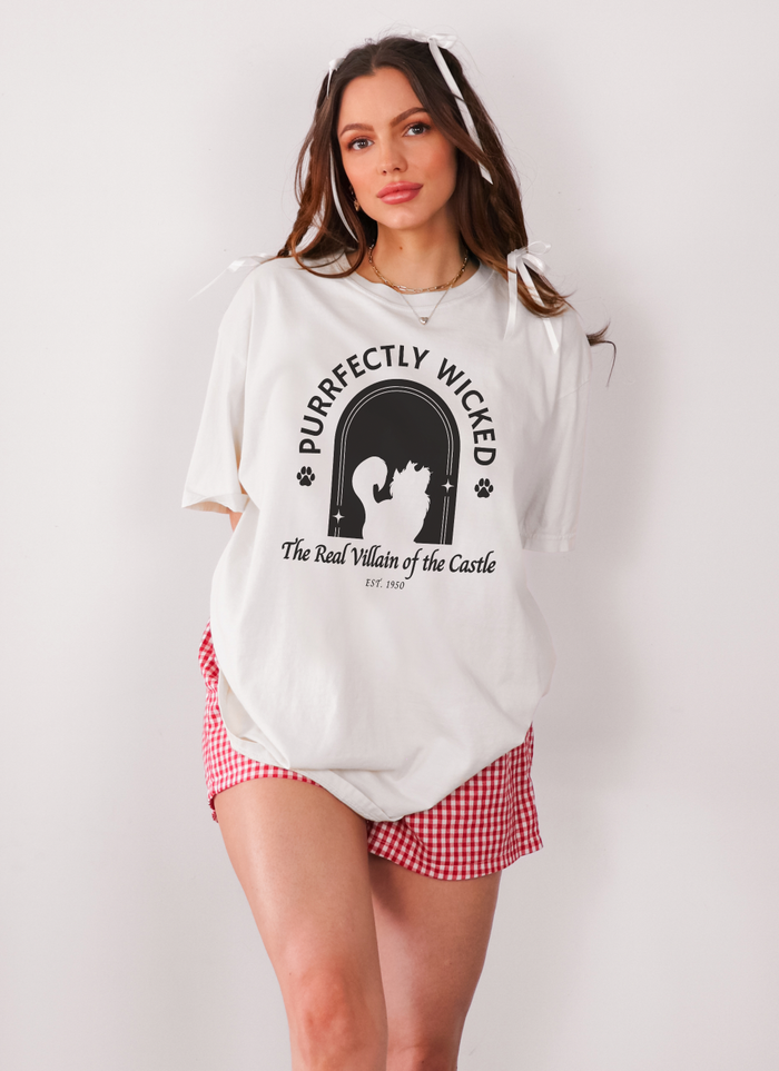 Purrfectly Wicked Comfort Colors Unisex Garment-Dyed T-shirt