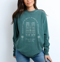Quasimodo's Bell Ringing Services Comfort Colors Unisex Garment-dyed Long Sleeve T-Shirt