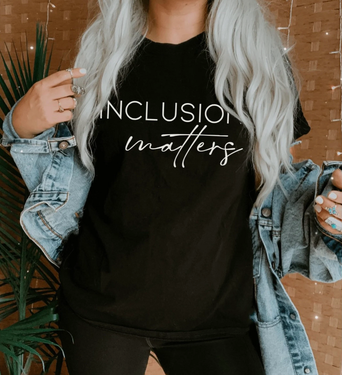 Inclusion Matters Bella Canvas Unisex Jersey Short Sleeve Tee