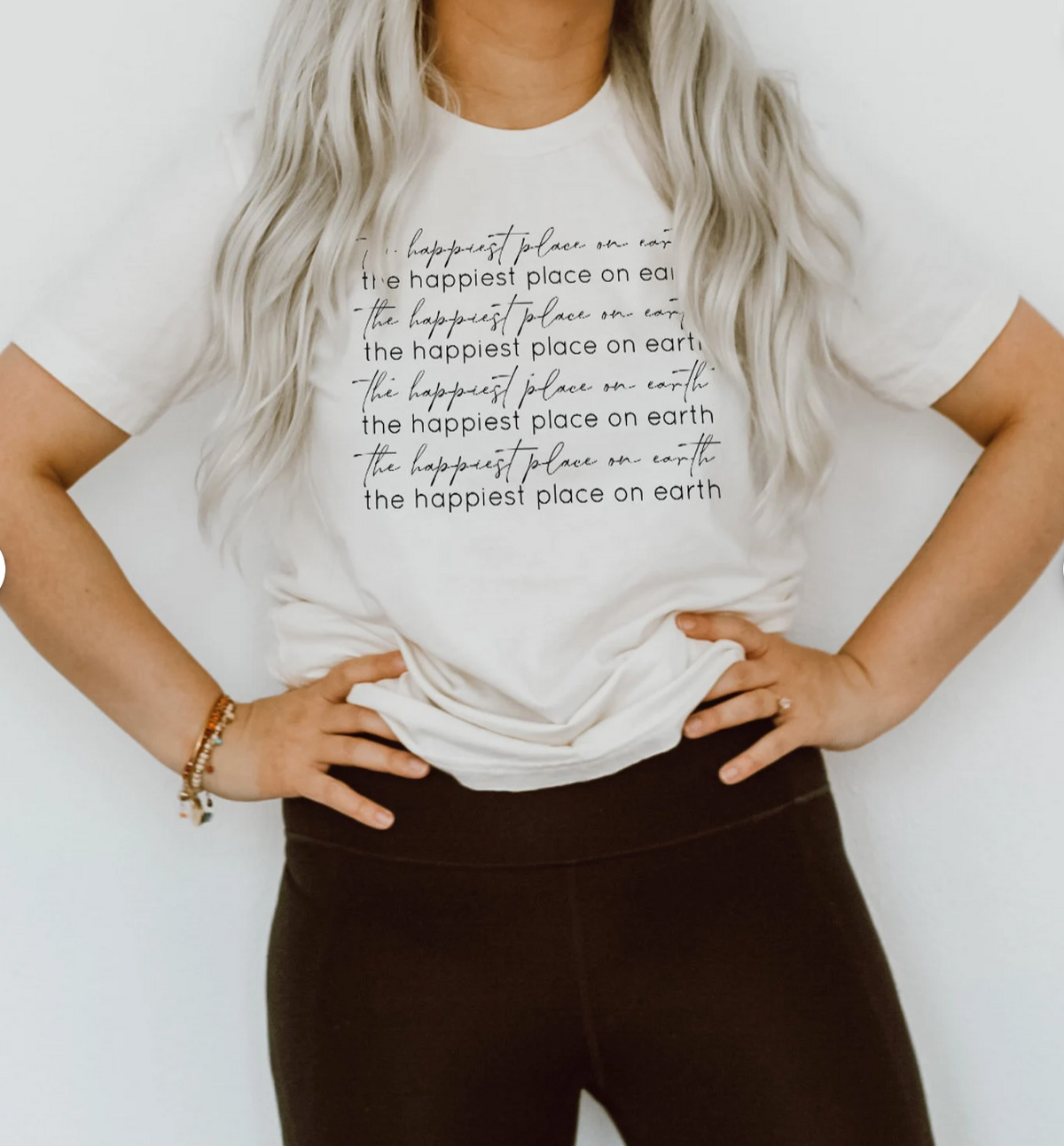 The Happiest Place on Earth Bella Canvas Unisex Jersey Short Sleeve Tee