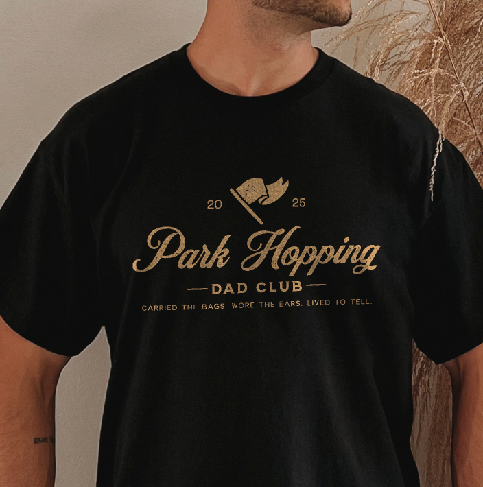 Park Hopping Dad Club Comfort Colors Unisex Garment-Dyed T-shirt