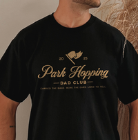 Park Hopping Dad Club Comfort Colors Unisex Garment-Dyed T-shirt