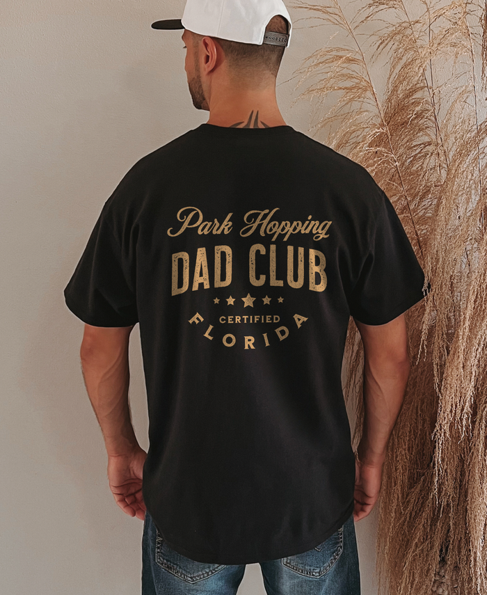 Park Hopping Dad Club Comfort Colors Unisex Garment-Dyed T-shirt