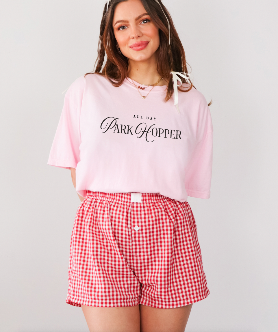 All Day Park Hopper Comfort Colors Unisex Garment-Dyed T-shirt