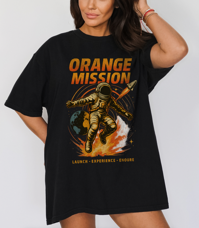 Orange Mission Comfort Colors Unisex Garment-Dyed T-shirt