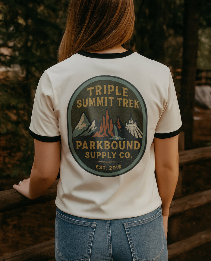 Triple Summit Trek Ringer Tee