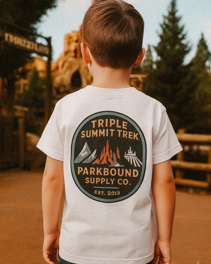 Triple Summit Trek Comfort Colors Youth Midweight Tee