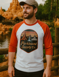 The Triple Mountain Badge Raglan Shirt