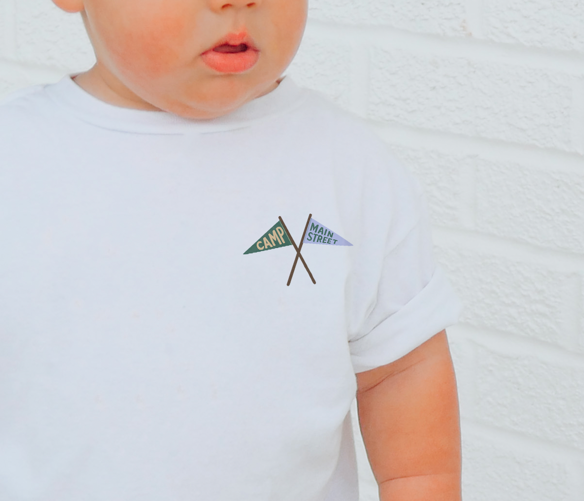 Camp Main Street Bella Canvas Baby Short Sleeve T-Shirt