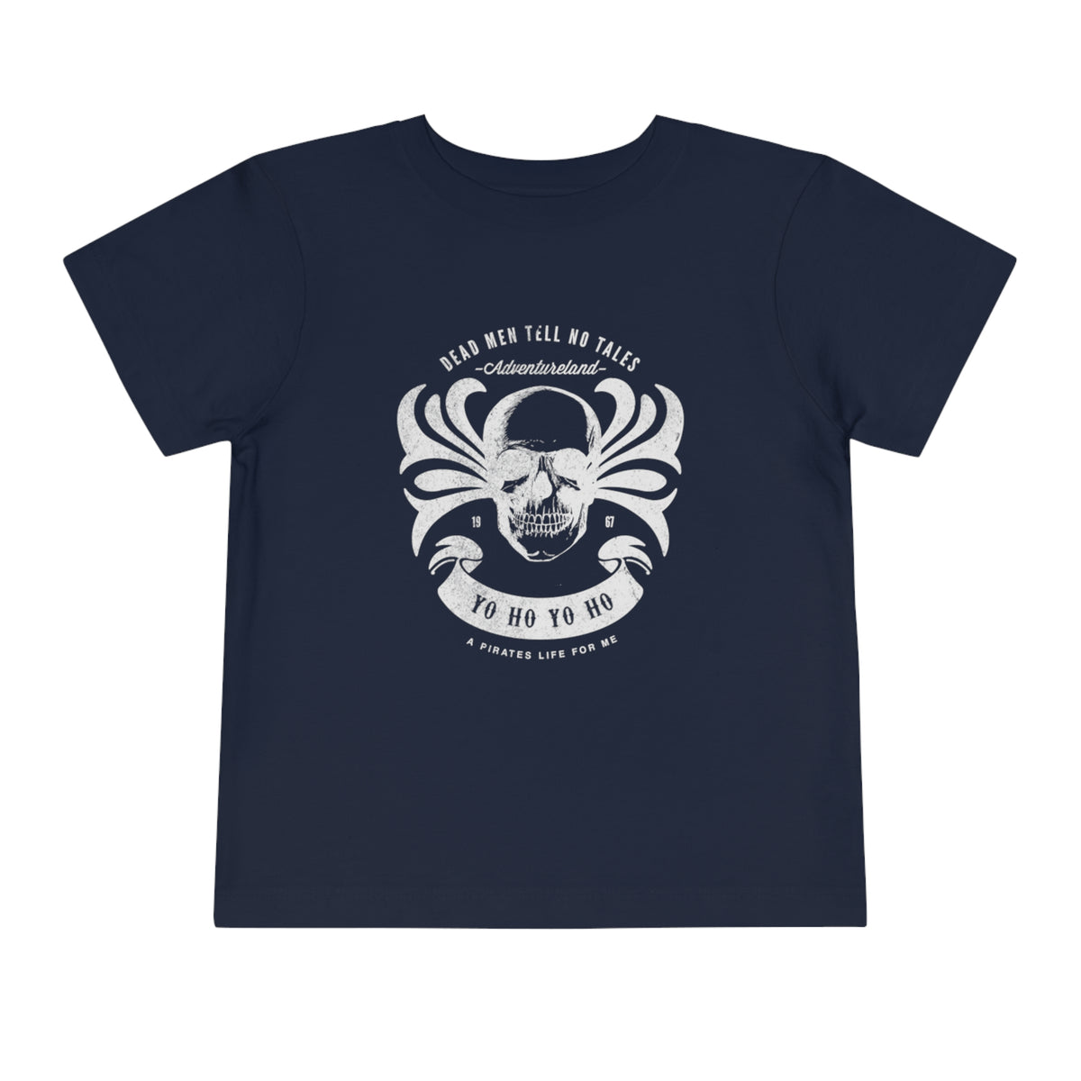 Dead Men Tell No Tales Bella Canvas Toddler Short Sleeve Tee