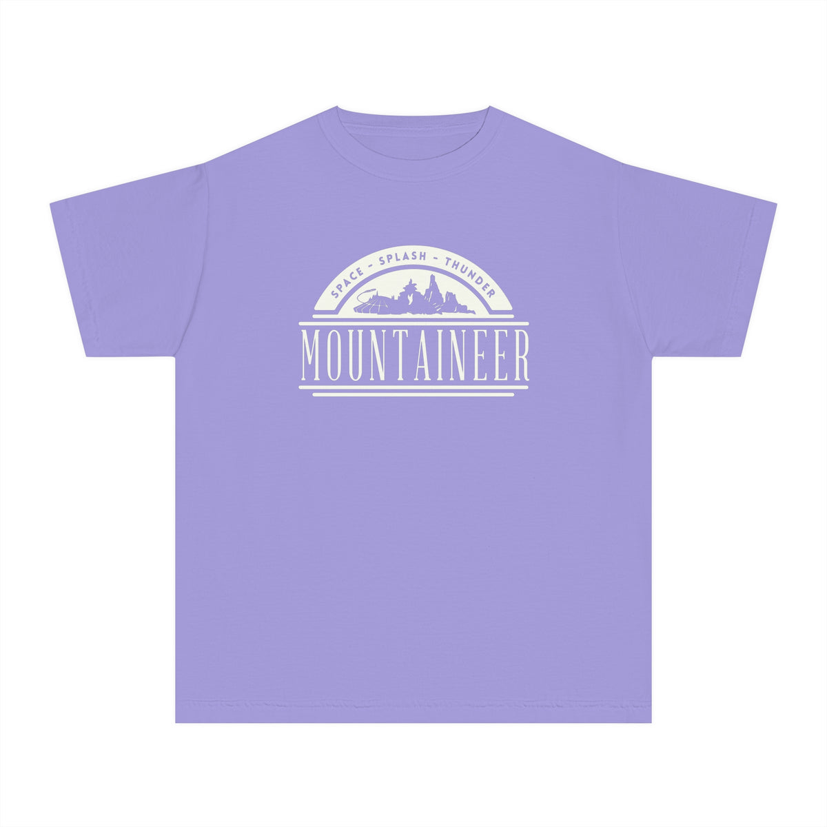 Mountaineer Comfort Colors Youth Midweight Tee